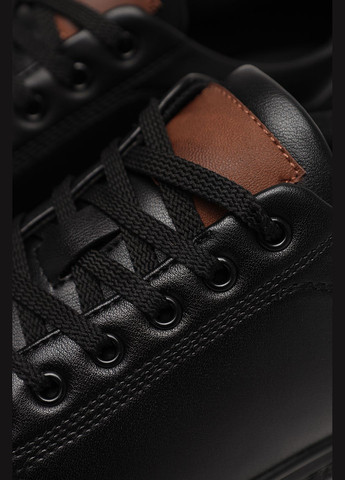 Черные кеды мужские цвет черный цб-00264065 Yuki