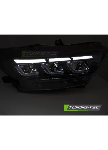 Передние фары Ford (2014-2017) черные диодные под ксенон (ЦЕНА ЗА ПАРУ) Tuning-Tec Mustang (398179094)