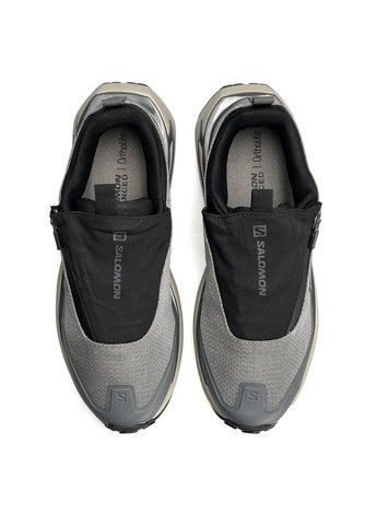 Темно-сірі Осінні кросівки чоловічі salomon No Brand Odyssey Elmt Advanced Grey Beige