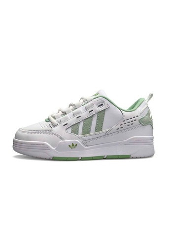 Кроссовки женские Adidas No Brand Originals ADI2000 White Mint белые демисезоны (372464027)
