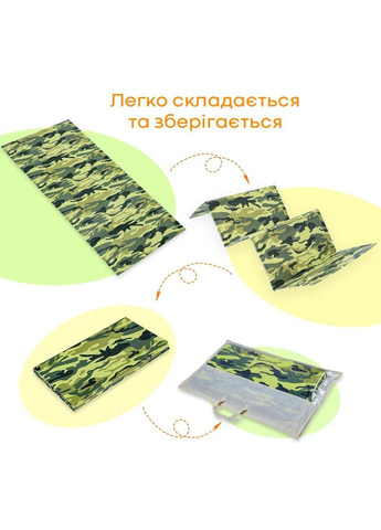 Камуфляжний килимок 200х75х1см "Мілітарі" (265) SW-00000874 Mat4baby (354829531)