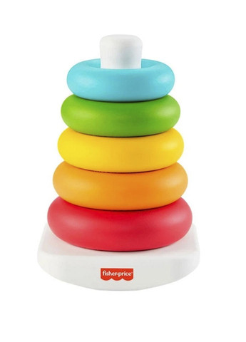 Пирамидка из эко-материалов цвет разноцветный ЦБ-00157691 Fisher-Price (369123843)