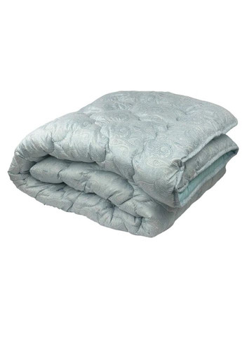 Одеяло полуторное закрытое Узор 20380 150х210 см голубое Arda (328391755)
