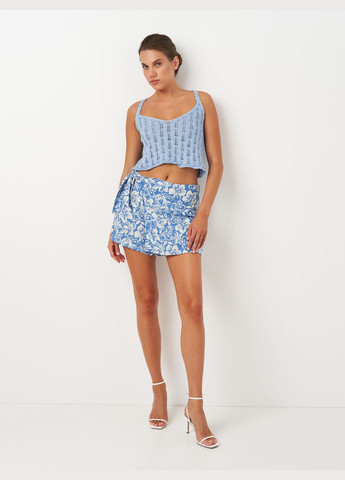 Шорты в составе со льном Pull & Bear (301698834)