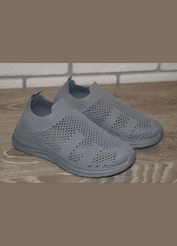 Сірі Літні кросівки текстильні літні сірі LQD