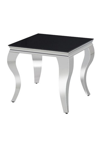 Столик журнальний PRINCE B Чорний / Хром 55X55 PRINCECCH55 Signal (372178074)