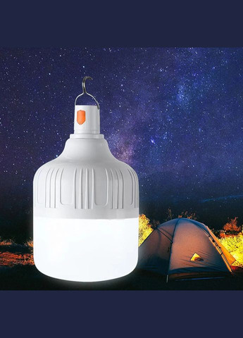 Портативная лампа для кемпинга подвесной аккумуляторная фонарь на крючке цвет белый Digital (315889594)