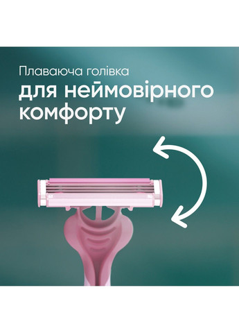 Одноразові станки для гоління (бритви) жіночі Simply Venus 3, 4 шт Gillette (304575341)