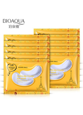 Гідрогелеві патчі під очі з екстрактом квітів Hydra Slip Crystal Eye Mask (7.5 г) Bioaqua (317169486)
