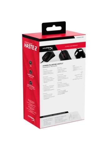 Мышка Pulsefire Haste 2 USB Black (6N0A7AA) HyperX (296481445)