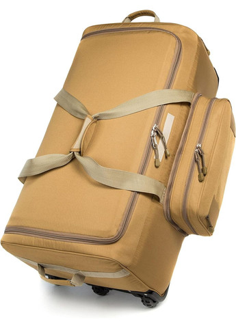 Большая дорожная сумка-чемодан армейская на колесах Койот 118 л KT6008805 Solve (305743436)