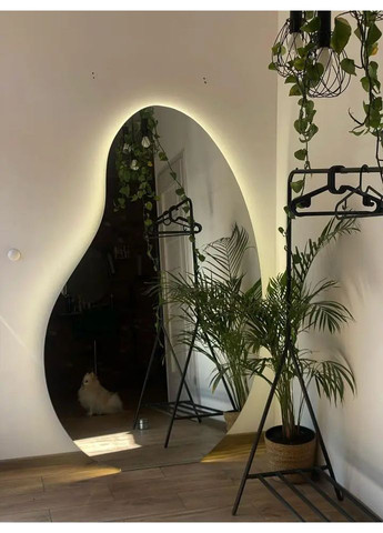 Led дзеркало з підсвіткою у ванну кімнату WSDM-014645 (600*450) 830016-37 830016 DecorLed (355468041)