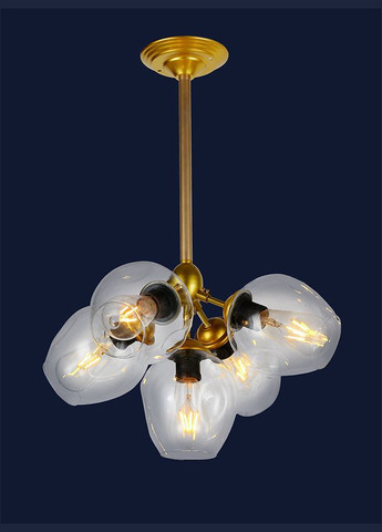 Люстра 756LPR66005-5 GD+CL (LVS1069) Levistella (305755574)