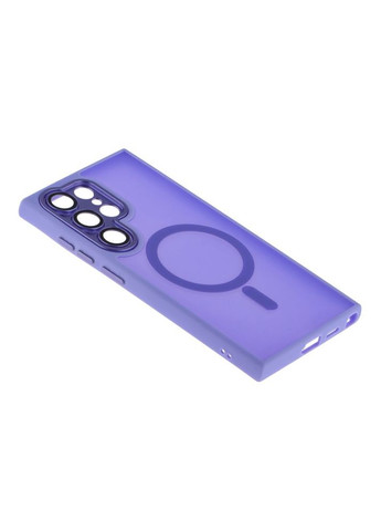 Чохол TPU+PC Magnetic Matte Camera Lens with Magsafe для Samsung Galaxy S23 Ultra 5G (S918) Колір Dark Blue No Brand Samsung s23 ultra, Samsung galaxy s23 ultra 5g (s918) (336150875)