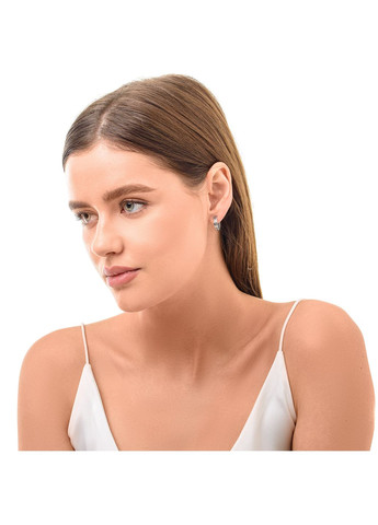 Серьги Плавность линий Minimal (338795056)