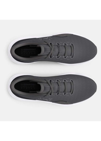 Серые демисезонные мужские кроссовки charged surge 4 серый Under Armour