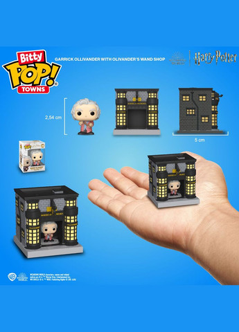 Набор игровых фигурок Bitty Pop! Towns Гарри Поттер: Олливандер nf магазин волшебных палочек () Funko 83627 (332943598)