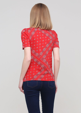 Красная летняя красная футболка - женская футболка th1327w Tommy Hilfiger