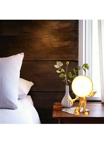 Настольная сенсорная лампа ночник с магнитом регулировкой яркости 1800мАч 19х15 см (480373-Prob) Золотой Микки Маус Unbranded (334205629)