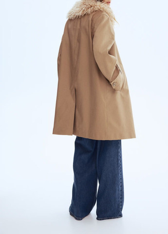 Бежеве демісезонне Пальто H&M