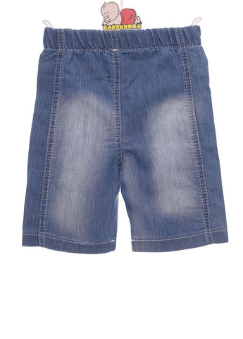 Сірий літній майка з шортами для хлопчика джинсові морський сірий 80 см (31281) BABYKROHA