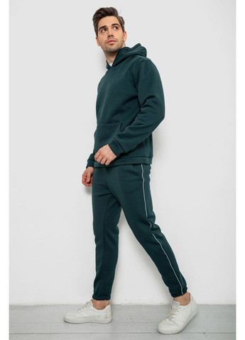Спортивний костюм чоловічий на флісі, колір зелений, 238R58573 Ager (357204467)