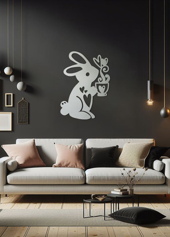 Дерев'яна картина на кухню, декор в кімнату "Сонячний зайчик", мінімалістичний стиль 30х23 см Woodyard (291842214)