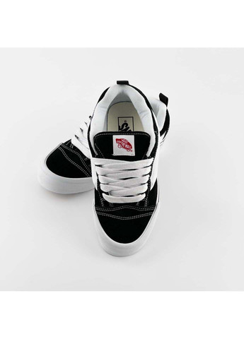 Черно-белые кеды мужские knu skool Vans