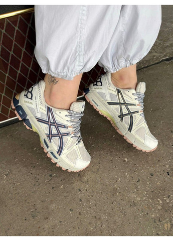 КРОССОВКИ ЖЕНСКИЕ ASICS GEL-KAHANA 8 BEIGE АСИКС ГЕЛЬ КАХАНО No Brand бежевые демисезоны (369391652)