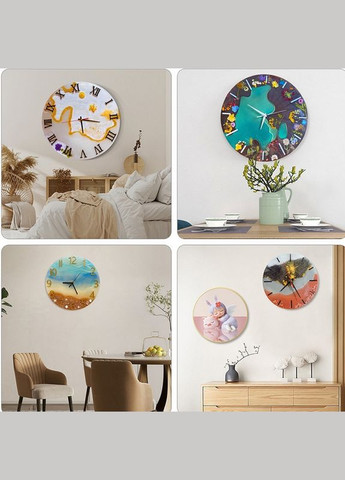 Форма молд для створення годинника з епоксидної смоли циферблат з прямокутними поділами мінімалізм 270 мм No Brand 5402 (330805567)