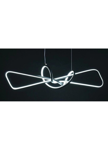 Люстра светодиодная подвесная LED светильник для квартиры на потолок лэд 27489 Черный 25-150х15х100 см. Sunnysky (324395734)