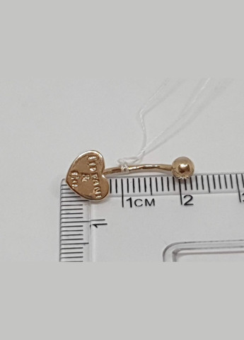 Золота сережка-пірсинг. ПС134И Імперія золота (269713488)