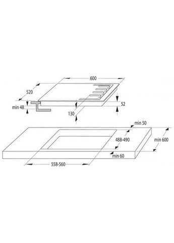 Варочная поверхность газовая GW642AXW Gorenje (314865830)