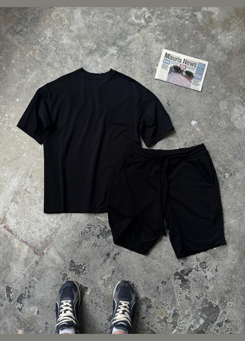 Черный летний комфортный костюм💫 Luna