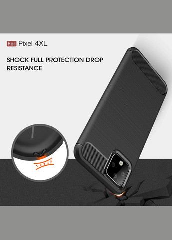 Противоударный чехол для Google Pixel 4 XL бампер под карбон Viseaon (322212226)