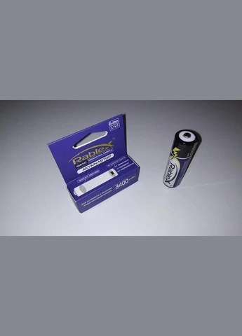 Акумулятор Li-ion 18650 3400mAh з захистом Rablex (335835024)