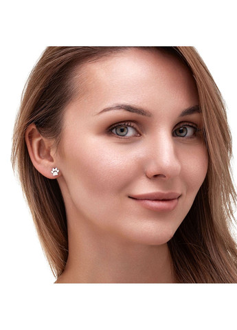 Серьги Милые следы Minimal (338798797)