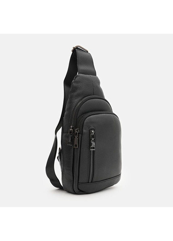 Мужской рюкзак через плечо K1328b-black Borsa Leather (315688271)