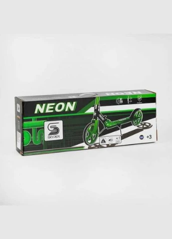 Самокат двухколесный Neon N-81483 (6) стальная рама, ручной тормоз, колеса PU диаметр 200мм, грипсы резиновые Skyper (372818489)