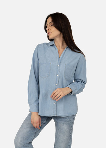 Голубой рубашка LY LOVE