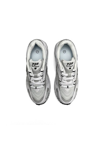 Белые демисезонные кроссовки женские, вьетнам New Balance 725 All White Gray