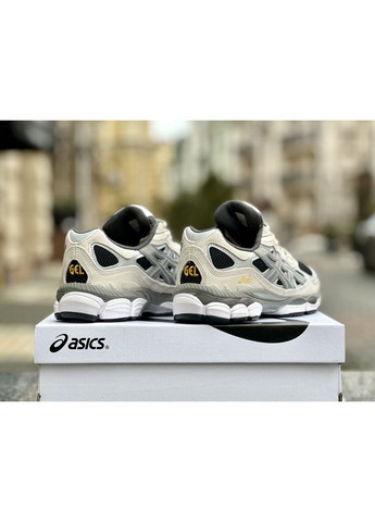 Серые демисезонные кроссовки мужские asics gel nyc grey асикс гель нюк No Brand