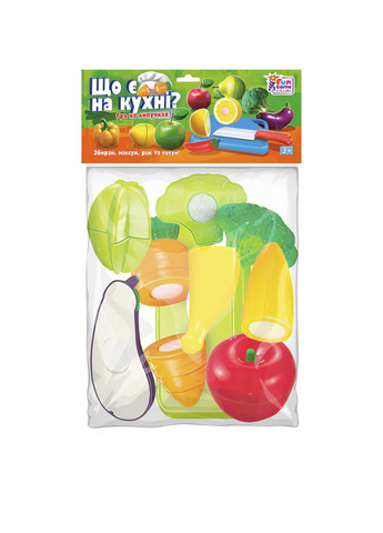 Продукти на липучках “Що є на кухні?” колір різнокольоровий CB-00264740 Fun Game (314887665)