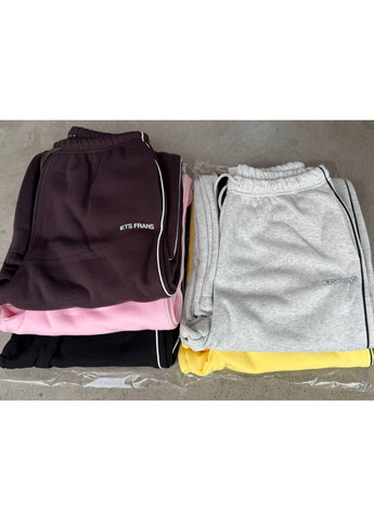 Жіночі штани з тринитки на флісі No Brand (362588330)