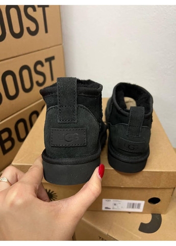 Уггі Чоловічі UGG Ultra Mini Black (Замша) (366196915)