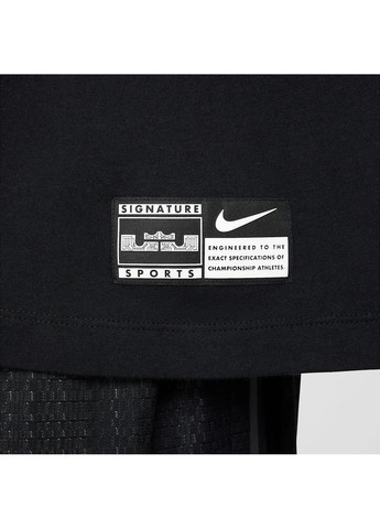 Лонгслів чоловічий Lbj M90 Ls Black Nike (365961595)