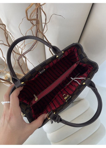 СумкаMontaigne Handbag in Monogram коричневий шаховий крос боді No Brand (369935171)