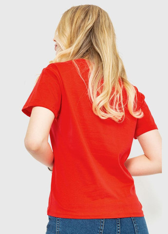 Футболка женская с принтом, цвет черный, Ager - (269342395)