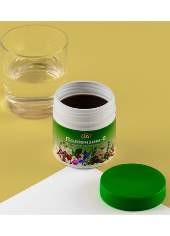 Поліензим-8 Кістково-м'язова формула 280мл., профілактика захворювань опорно-рухового апарату, Грін-Віза. Грін-віза (354824577)