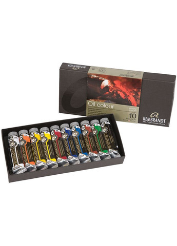 Набір олійних фарб 10x15мл картонна коробка Royal Talens Rembrandt (362578143)